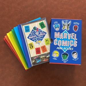 Marvel Comics Mini Books Collectible Boxed Set Hardcover books gifts kids